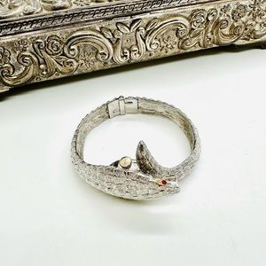 Vintage Cobra Snake Bracelet Watch